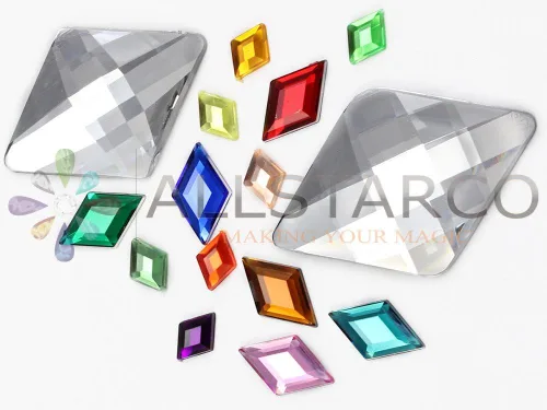 Miniatura 7 de Allstarco Enormes joyas de diamante autoadhesivas de 2.638x1.890 in - 1 pieza, Acrílico