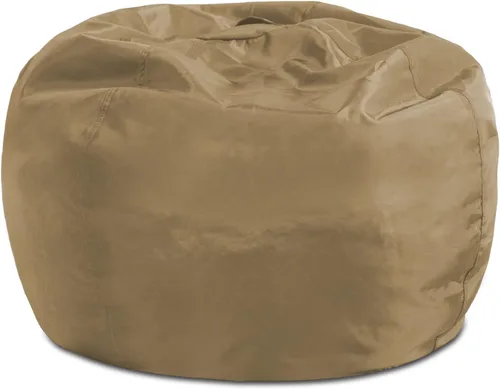 Miniatura 65 de Posh Beanbags - Sillón puff grande, 38 pulgadas, color azul rey sólido Nylon suave - Azul real