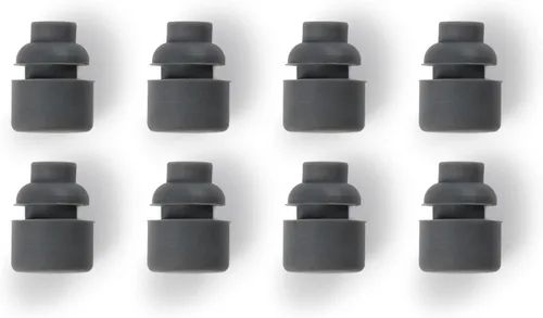 Miniatura 11 de KOOC Pies de goma para ollas de cocción lenta de 5 cuartos de galón, 7 cuartos de galón y 8.5 cuartos de galón, patas reemplazables para olla