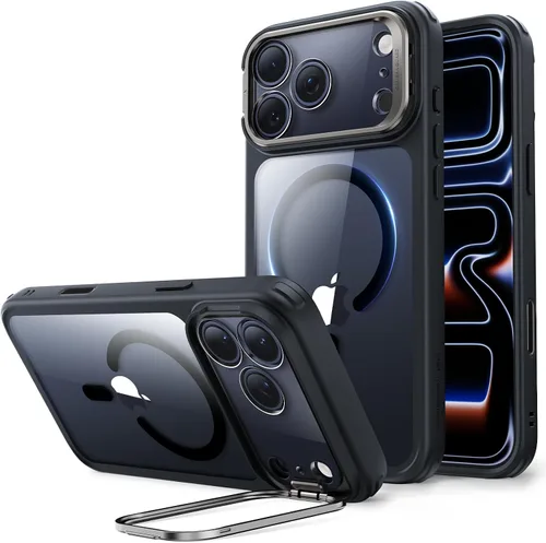 Miniatura 62 de ESR Funda para iPhone 14 Pro Max, Compatible con MagSafe, Funda Transparente para Teléfono con Soporte Stash Integrado para iPhone 14 Pro Max