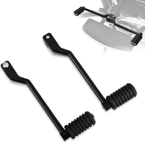 Palancas delanteras y traseras con clavijas de cambio, clavijas de cambio de talón/punta para Harley 1986-2017 FL Softail, Touring Road King 1988 y