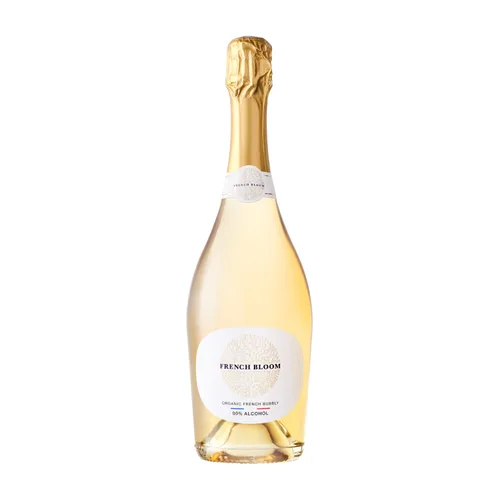 Miniatura 10 de French Bloom Le Rosé, Vino espumoso 0.0% sin alcohol, 25.4 fl oz, certificado orgánico, vegano, bajo en calorías, apto para embarazo, sin sulfitos