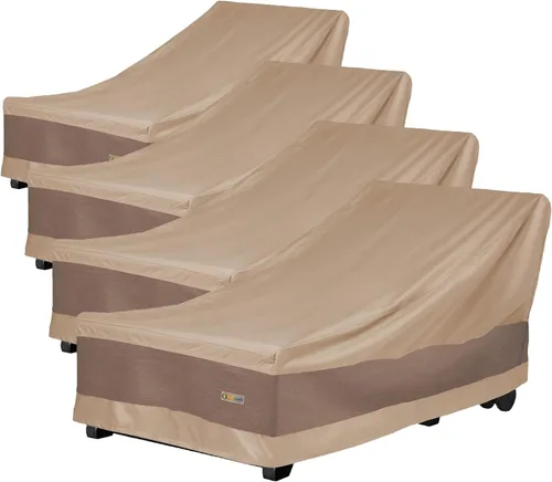 Miniatura 14 de DUCKCOVERS - Elegante funda impermeable para tumbona de patio de 74 pulgadas, para exteriores