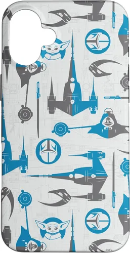 Miniatura 21 de Funda para iPhone 11 Pro Max Star Wars The Mandalorian & Grogu Signets and Starships