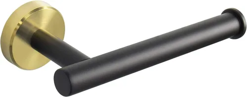 NearMoon Portarrollos de papel para baño, soporte premium de papel higiénico SUS304 de acero inoxidable resistente al óxido montado en la pared para