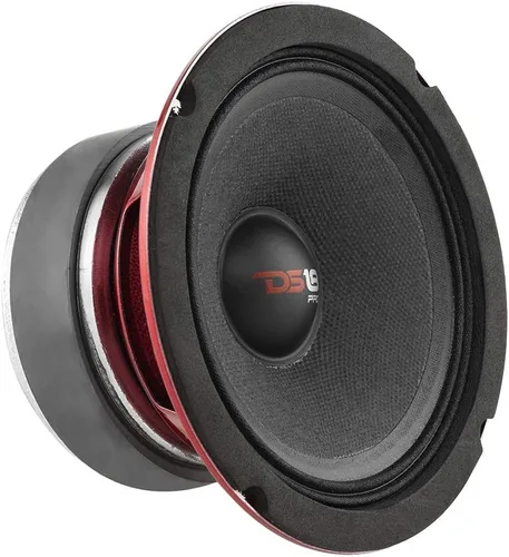 Miniatura 21 de Altavoz DS18 PRO de rango medio, cúpula en compresión de aluminio roja, altavoces de puerta de audio de alta calidad para auto o camión sistema