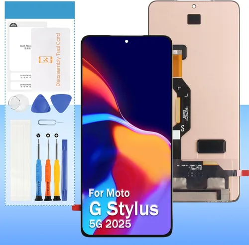 Original para Motorola Moto G Stylus 5G 2025 Reemplazo de pantalla XT2517-1 XT2517 6.7 "Pantalla LCD táctil digitalizador Asamblea con herramientas