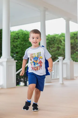 Miniatura 2 de Nickelodeon Paw Patrol Camiseta con capa y máscara