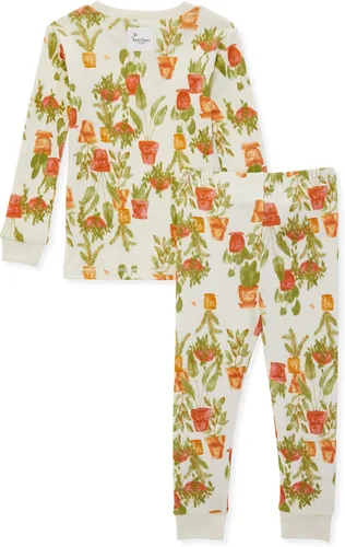 Miniatura 2 de Burt's Bees Baby Conjunto de pijama de 2 piezas, camiseta y pantalón para bebé, 100% algodón orgánico