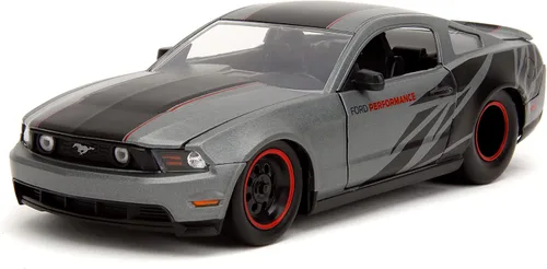 Miniatura 9 de Jada Toys Big Time Muscle 1:24 2010 Ford Mustang GT - Coche fundido a presión, juguetes para niños y adultos