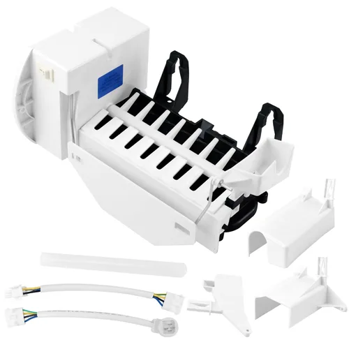 WR30X10012 WR30X10093 Kit de máquina de hielo de repuesto para refrigeradores G.E Hot.Point Ken.More GSS20IEMDWW GSS25JFMDWW, reemplaza WR30X10061