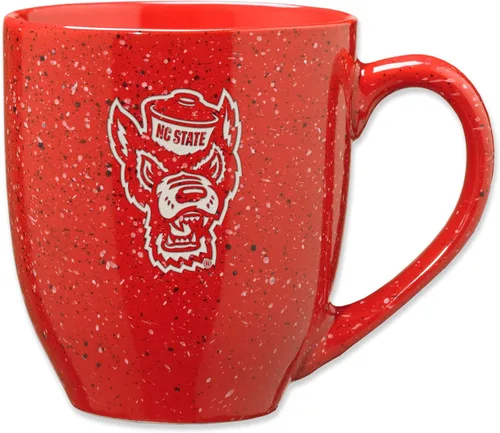 Miniatura 353 de Rico Industries NCAA Virginia Tech Hokies Maroon - Taza de café de cerámica grabada con láser, color del equipo, 16 onzas