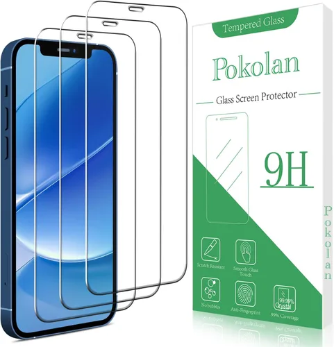 Miniatura 19 de Pokolan [Paquete de 3] Protector de pantalla de privacidad para iPhone 11/iPhone XR Película de vidrio templado antiespía, cobertura completa, sin