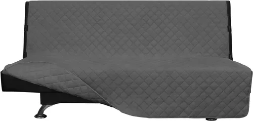 Miniatura 311 de Easy-Going - Funda para sofá, futón y sillón sin reposabrazos, reversible, resistente al agua, para mascotas y niños (azul oscuro/azul claro)