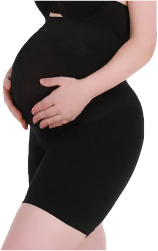 KUNINDOME Fajas de maternidad sin costuras, evita rozaduras en los muslos, soporte para el vientre, S-XXXL