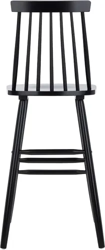 Miniatura 8 de Safavieh Home Collection Beaufort - Taburete de bar (30 pulgadas, 2 unidades), color negro