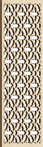 Miniatura 94 de Madison Paneles de pared decorativos de madera con calado, 9 3/8 pulgadas de ancho x 24 3/8 pulgadas de alto x 3/8 de alto, roble rojo rojo (Red Oak)