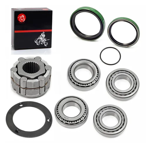 Rueda delantera Buje Embrague, rodamientos y sellos Placa de armadura para Polaris Sportsman Scrambler Magnum Big Boss Xpedition Xplorer 500 400 425