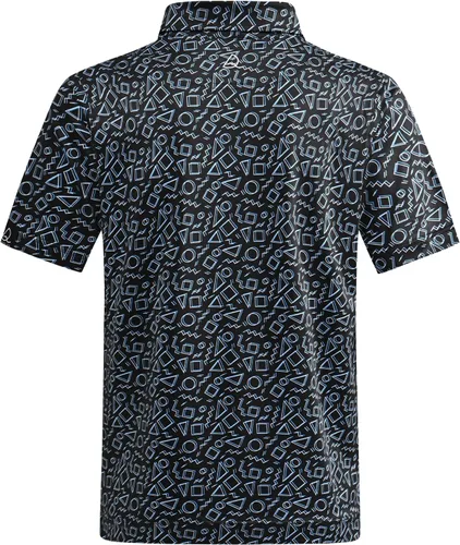 Miniatura 54 de DEOLAX Camisa de golf para hombre, con estampado de moda, atlética, de manga corta, clásica, casual, ajuste seco, suave, para hombres