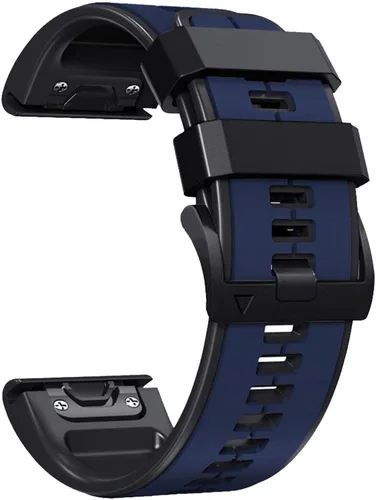 Abanen Correa de reloj de silicona de ajuste rápido de 0.866 in para Garmin Insintct 3 de 1.772 in, Fenix 8 de 1.850 in, epix Pro de 1.850 in,