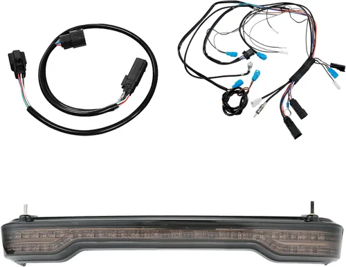 Miniatura 16 de TCMT Clear Len King Trunk LED Tail Light Assembly Wiring Harness Fits For Harley Touring Road King Road Street Electra Glide Tri Glide Ultra Limited