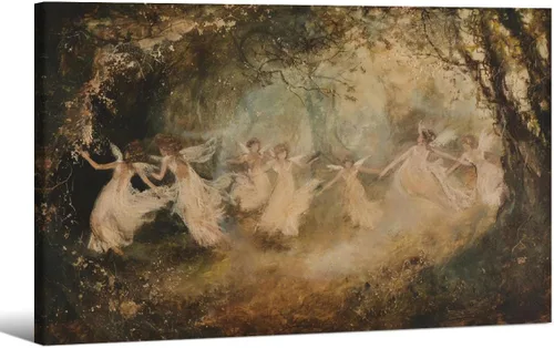 Miniatura 20 de Haitunone Arte de pared de mujer india paquistaní tradicional, póster de pintura floral feminista estilo mogol, impresiones en lienzo para sala