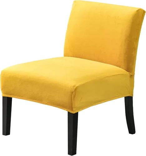 Miniatura 14 de JIAN YA NA Funda para Silla de Acento sin Brazos, Funda Elástica para Silla sin Brazos de Spandex, Fundas para Sillas sin Brazos, Funda para Silla