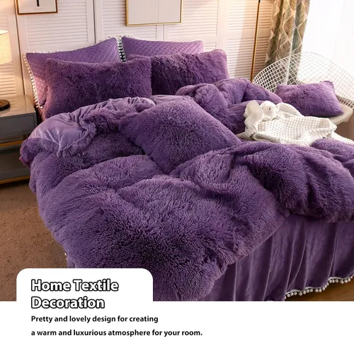Miniatura 6 de LIFEREVO Paquete de 2 fundas de almohada de piel sintética esponjosa, fundas de almohada de 18 x 18 pulgadas, fundas de cojín decorativo, fundas