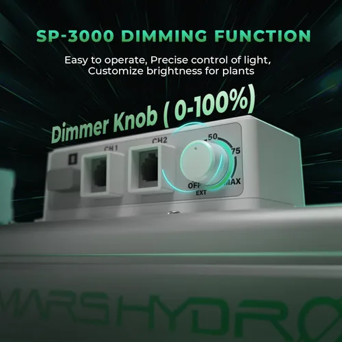 Miniatura 2 de MARS HYDRO SP3000 - Luces de cultivo de 2 x 4 para plantas de interior, luces de invernadero, espectro completo, regulable, control remoto