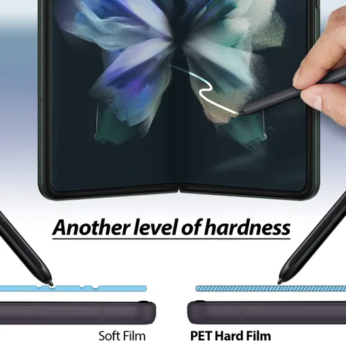 Miniatura 4 de DOME GLASS Whitestone GEN Film Protector de pantalla para Samsung Galaxy Z Fold 3 (2021) Protector de pantalla de película PET transparente HD