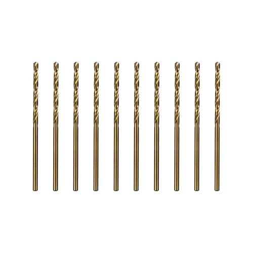 Miniatura 12 de SALI Juego de Brocas de Cobalto, 10 Piezas de 1/4" M35 de Acero de Alta Velocidad Longitud Jobber Kit de Brocas para Metal Endurecido, Acero