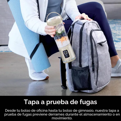 Miniatura 4 de Ninja Blast Licuadora portátil, sin cable, recipiente de 18oz, licuadora personal para batidos y licuados, sin BPA, tapa a prueba de fugas y pico