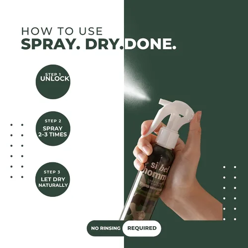 Miniatura 3 de [pH4] Si Bel Homme - Spray de área íntima para hombre, sin enjuague, niebla de limpieza diaria con aloe vera, ácido hialurónico y ácido láctico