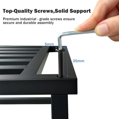 Miniatura 6 de Soporte para plantas para interiores y exteriores, soporte de metal para plantas de 13 pulgadas, soportes de pedestal de hierro forjado resistentes