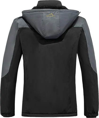Miniatura 2 de Men's Ski Jacket Waterproof Warm Winter Mountain Windbreaker Hooded Raincoat Snow Jackets
