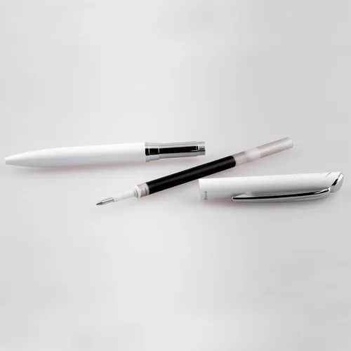 Miniatura 4 de Pentel EnerGel Style - Bolígrafo de gel, 0.7 mm, línea media, barril blanco - BL2007WABX
