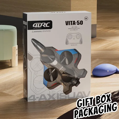 Miniatura 9 de 4DRC Aviones RC de Control Remoto para Niños, Aviones de Control Remoto de Espuma para Niños Adultos Principiantes, Drones Tipo Caza de Control