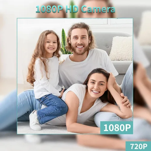 Miniatura 2 de Minicámara inalámbrica 2026 Actualización 1080P Cámara pequeña de seguridad para el hogar WiFi Micro Nanny Cam con detección de movimiento