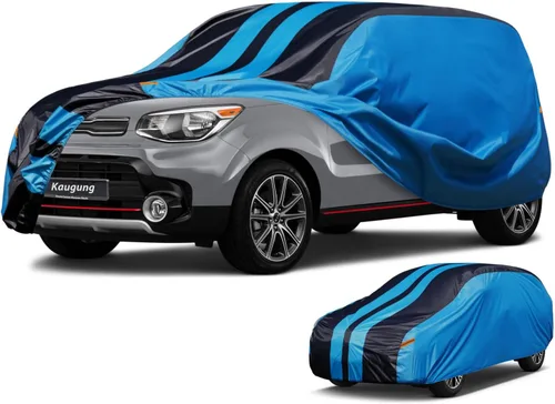 Miniatura 25 de Kaugung - Funda para auto a medida para Chevy Chevrolet Malibu (2016-2025), impermeable para todo tipo de clima, cubierta exterior completa