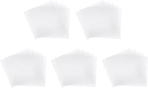 Miniatura 7 de PATIKIL Papel de prensa de flores de 6 x 6 pulgadas, 2 juegos/20 hojas de repuesto de papel secante absorbente reutilizable para manualidades