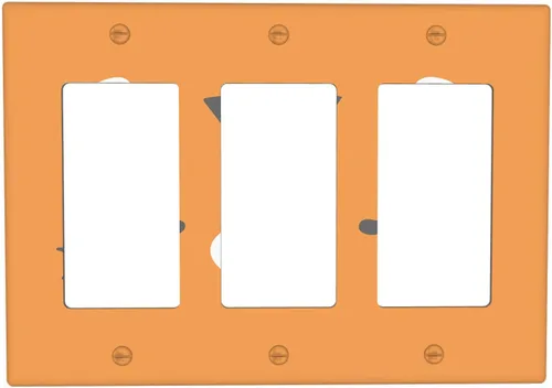 Miniatura 51 de Cubierta de interruptor de luz dúplex de elefante de dibujos animados de 1 banda, cubiertas de enchufe, placa frontal decorativa para receptáculo