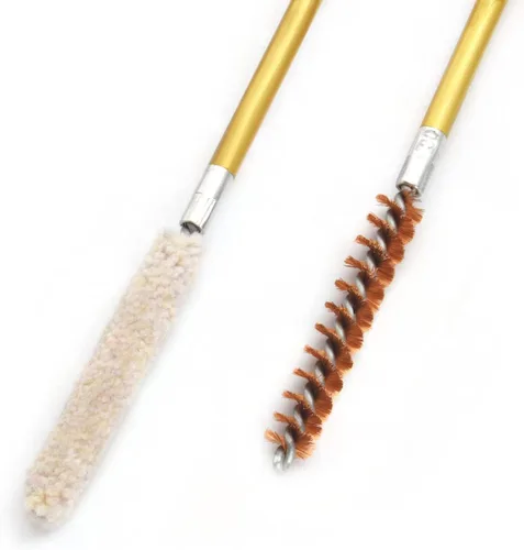 Miniatura 3 de Kit de 10 Cepillos/Hisopos para Ánima, Cepillos de Limpieza para Ánima de Escopeta/Pistola (.30 Cal)