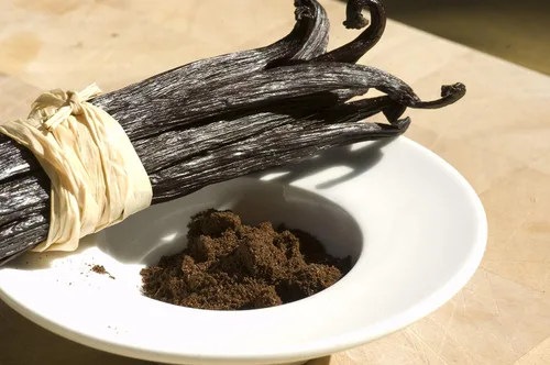 Miniatura 3 de Polvo de vaina de vainilla orgánica - 100% pura molida de Madagascar - Para cocinar, hornear y saborización adicional - Agregar a café, té, yogur