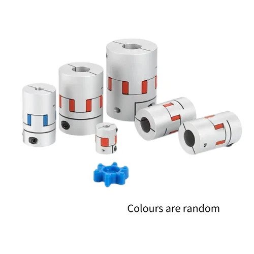 Miniatura 6 de CHANCS D30 L35 Ciruela Modelo Motor Eje Acoplamiento Flexible Acoplador Diámetro Interior de Aluminio 0.250 in a 0.250 in para Impresora 3D Máquina
