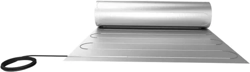 Miniatura 16 de Calefacción eléctrica radiante por suelo radiante para alfombras, suelos laminados y de madera flotante, corte y giro de 15 pies cuadrados para un