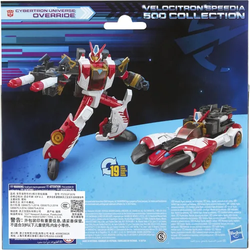 Miniatura 3 de Transformers Generations Legacy Voyager Class Velocitron Speedia 500 Colección de figuras: Cybertron Universe Override 18