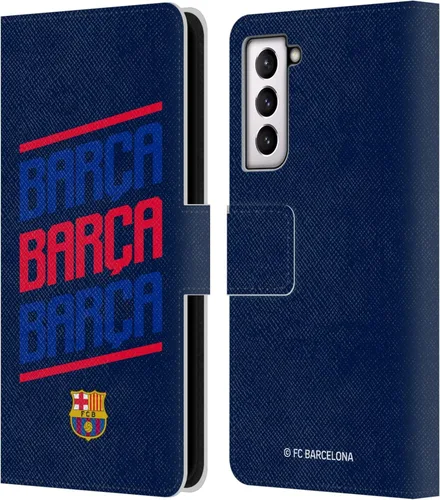 Miniatura 151 de Head Case Designs Funda de piel con licencia oficial del FC Barcelona Barca Crest Graphics para Samsung Galaxy A06 4G