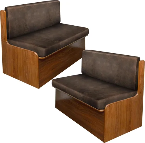 Miniatura 23 de Fundas de cojín tipo cuero para sofá, juego de fundas protectoras de muebles para sillón seccional, sofá biplaza de tela de elastano elástica