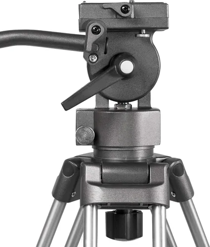 Miniatura 2 de Ravelli Trípode profesional para cámara de video AVTP de 75 mm con cabezal de arrastre de fluido