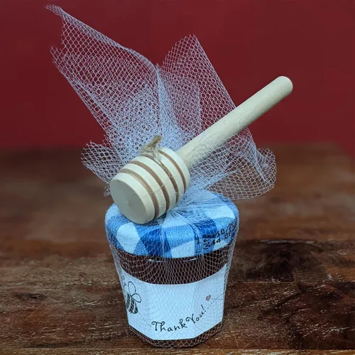 Miniatura 5 de 50 Piezas Palito Dosificador de Miel, Mini Dosificador de Miel de 3 Pulgadas, Palitos Dosificadores de Miel de Madera, Agitador de Miel Varita
